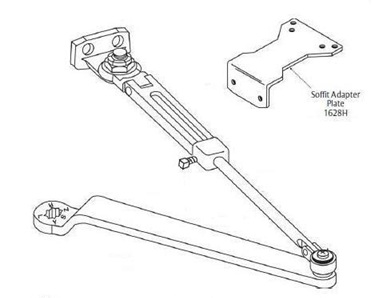 H - Hold Open Arm with PA Bracket